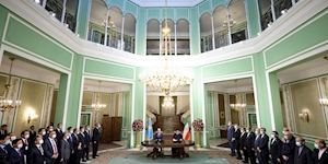 رئیس جمهور: نگاه‌های مشترکی بین ایران و قزاقستان در مسایل منطقه‌ای و جهانی وجود دارد