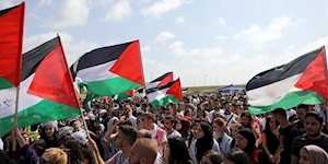 بسیج گسترده فلسطینیان در اعتراض به سفر بایدن به سرزمین های اشغالی